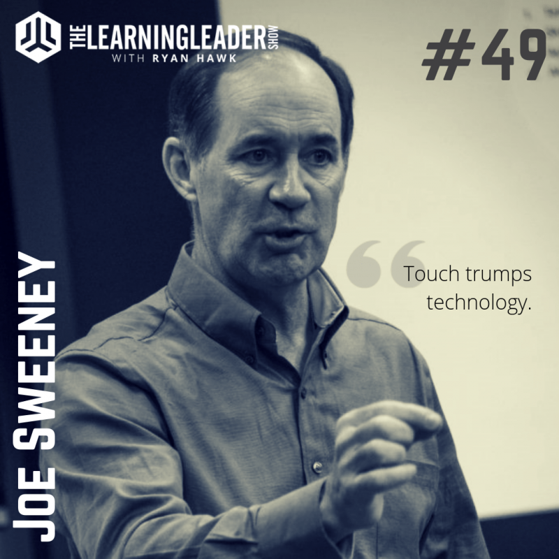 Episode 049 Joe Sweeney Networking Is A Contact Sport The Learning